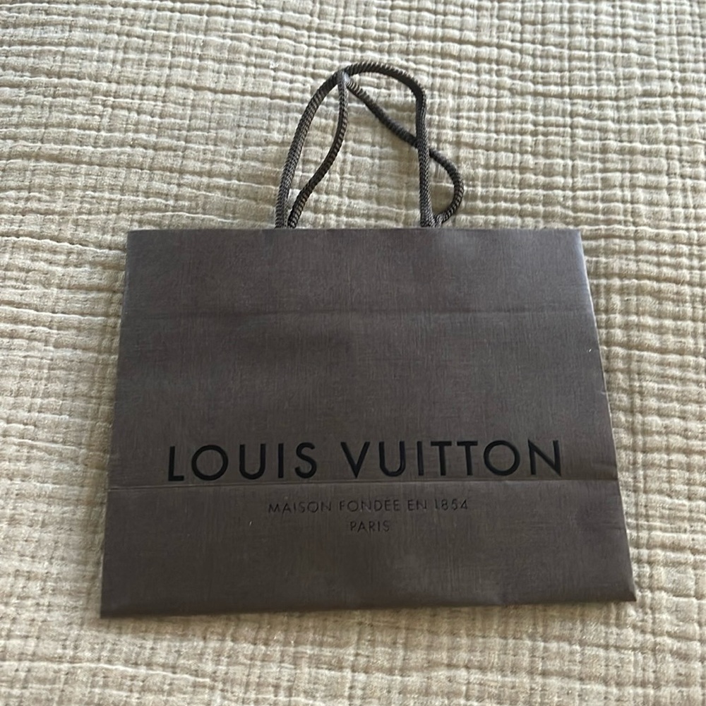 Louis Vuitton paper bag